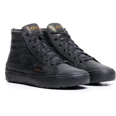 Afbeelding van TCX Street 3 2023 waterdichte dames motorschoenen, zwart goud, afmeting 42 voor vrouw