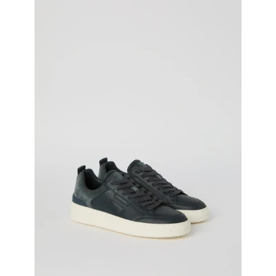 Afbeelding van Bjorn Borg T1930 Tennis Mid heren sneaker Donkerblauw Maat 41