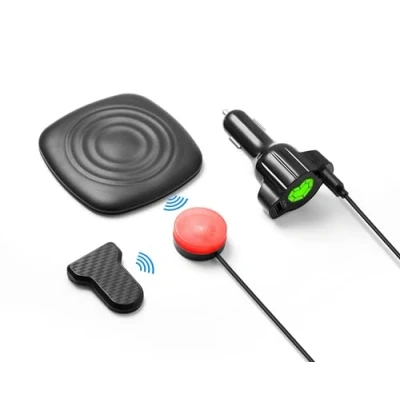 Afbeelding van Technaxx Auto Baby Alarm Autostoel Adapters Met Leksensor Autozitje Veiligheid Eerste Kind Socket En Sensor TX 162