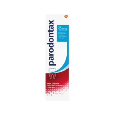 Afbeelding van Parodontax tandpasta No Fluoride tegen bloedend tandvlees 75ML