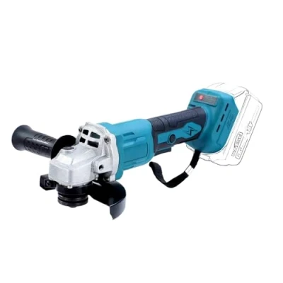 Afbeelding van Katsu Fit BAT 102608 Draadloze haakse slijper, 21 V, 115 mm, 125 met borstelloze motor voor het snijden en polijsten, 3 snelheden, batterijen niet inbegrepen (alleen machine)