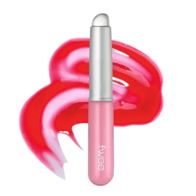 Afbeelding van fwee Vingerachtige Siliconen Lip Brush Slim Multifunctionele Make up Blending Borstel met Deksel