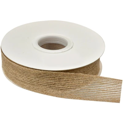 Afbeelding van Clayre &amp; Eef Decoratie Lint 15 m Bruin Jute