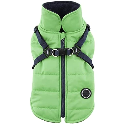 Afbeelding van Puppia Authentiek wintervest, Mountaineer II, XX Large, groen