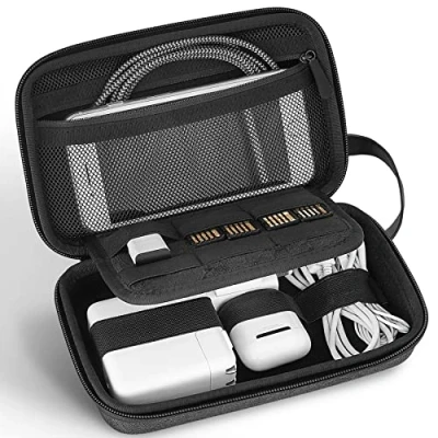 Afbeelding van JETech Reisaccessoires Organisator Case, Draagbare Elektronische Zakgadgettas voor MacBook Lichtnetadapter, Kabel, Stylus Pen, SD Kaart, Oplader, Muis, Machtsbank, USB Flashstation