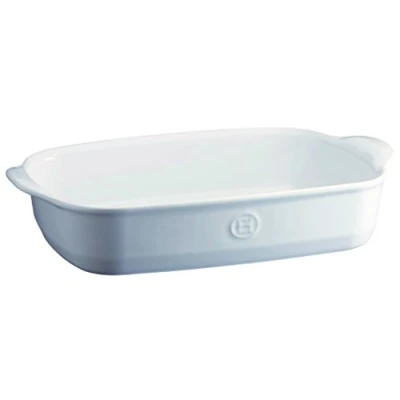 Afbeelding van Schaal rechthoekig 360x230mm Emile Henry 9652 11 Farine antraciet