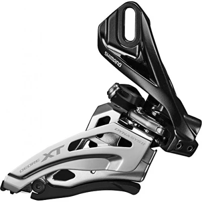 Afbeelding van Shimano Deore XT FD M8020 Voorderailleur 2x11 speed Direct Mount Side Swing, black/silver Uitvoering hoge directe montage