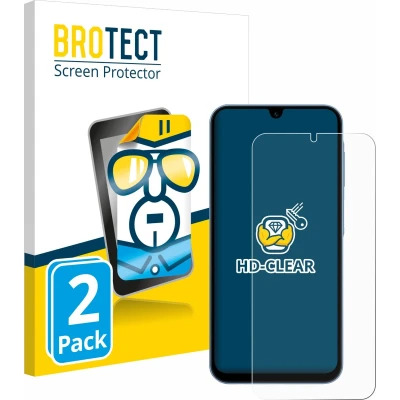 Afbeelding van BROTECT Screenprotector voor Samsung Galaxy A15 5G Folie Beschermfolie transparant (2 Stuks)