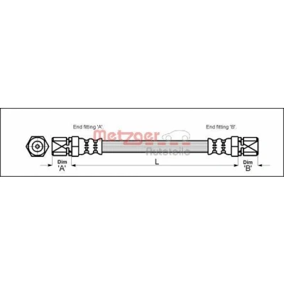 Afbeelding van Remslang METZGER 4112109