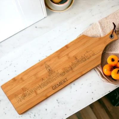 Afbeelding van Serveerplank met skyline van Gemert
