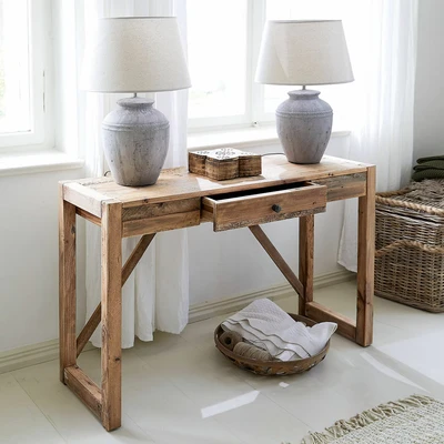 Afbeelding van LOBERON Sidetable Contoire bruin