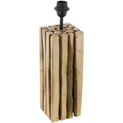 Afbeelding van EGLO Ribadeo tafellamp E27 47 cm (H) Hout, Bruin