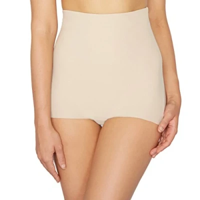 Afbeelding van Maidenform Dames Sleek Smoothers Hi Waist Boy Short Corsetbroek, zwart, M, Parijs Nude, L