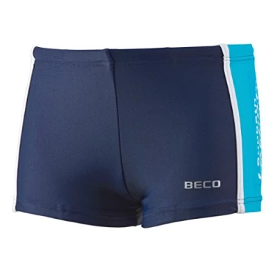Afbeelding van Beco Zwemboxer Jongens Polyamide Donkerblauw/turquoise Maat 128