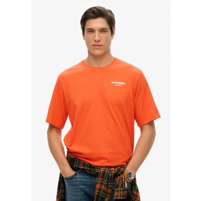 Afbeelding van Superdry Luxury Sport Loose FIT Tshirt print, Heren, Maat: XXL, Cherry tomato red