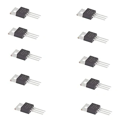 Afbeelding van HeyNana IRFZ44N N kanaal gelijkrichter vermogen MOSFET transistor 49A 55V 10 stuks