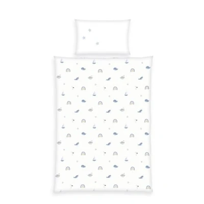 Afbeelding van babybest® Little Ocean Flanellen beddengoed 100 x 135 cm