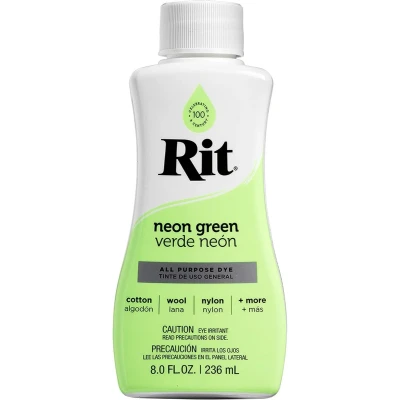 Afbeelding van Rit Dye Vloeibare Stof Kleurstof, Neon Groen, 236ml