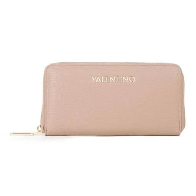 Afbeelding van VALENTINO Portemonnee Stereo Re Zip Around Wallet Beige