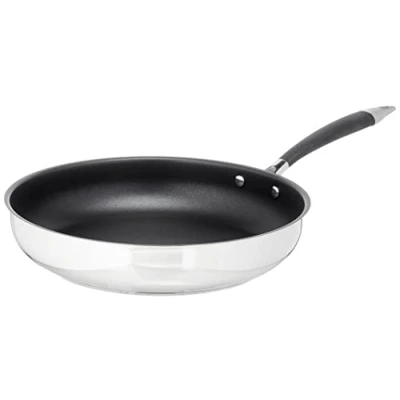 Afbeelding van Amazon Basics Braadpan, 28 cm, zwart