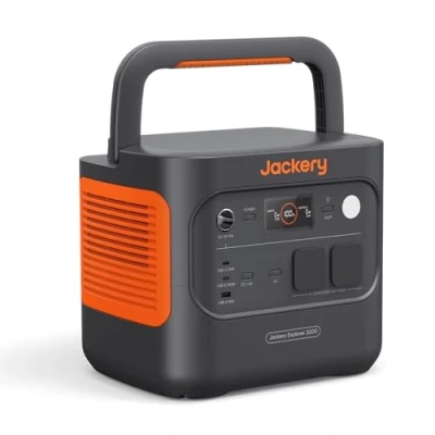Afbeelding van Jackery Explorer 2000v2 Draagbare Stroomgenerator, 2042Wh LiFePO4 accu, 2200W Hoog Vermogen (Max. 4400W) Zonnegenerator, 0 80% Snel Opladen in 52 Minuten voor Kamperen, Camper, Noodgevallen
