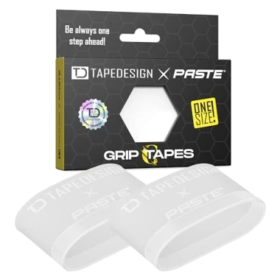 Afbeelding van TAPEDESIGN Scheenbeschermerhouder, griptapes van siliconen, voetbal mannen, vrouwen, transparant, houder voor voetbalsteunen, steuntape