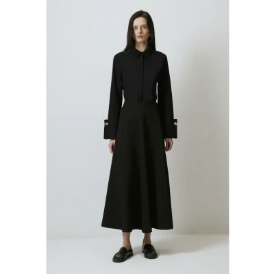 Afbeelding van Touché Privé Maxirok, Dames, Maat: Small, Black