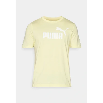 Afbeelding van Puma LOGO TEE Tshirt print, Heren, Maat: XXL, Gold moon