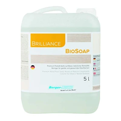 Afbeelding van Berger Seidle Classic BioSoap, houten vloerzeep voor reiniging en verzorging van geoliede gewaxte parket andere vloeren (5 liter)