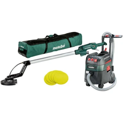 Afbeelding van METABO LSV 5 225 + ASR 35 L ACP langnekschuurmachine in gereedschapstas alleszuiger klasse 25 hechtschuurbladen P120 690