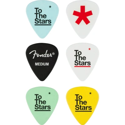 Afbeelding van Fender Tom Delonge 351 Picks Plectrum set