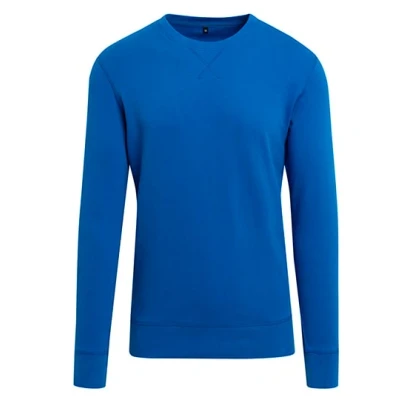 Afbeelding van Build your Brand Light Crew Sweatshirt BY010 Cobalt Blue