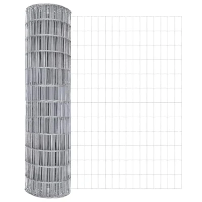 Afbeelding van vidaXL Euro Hek 1.4 x 10 m Gegalvaniseerd Staal