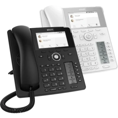Afbeelding van Snom D785N IP telefoon Zwart 12 regels TFT