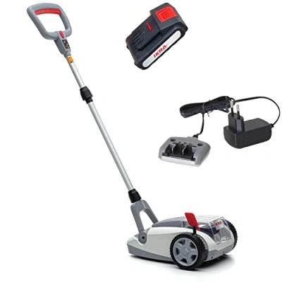 Afbeelding van IKRA accu eenhandsmaaier grasmaaier ICHM 20 (ICM 2021) met mulchfunctie, voor kleine gazons tot 50 m², incl. &amp; oplader