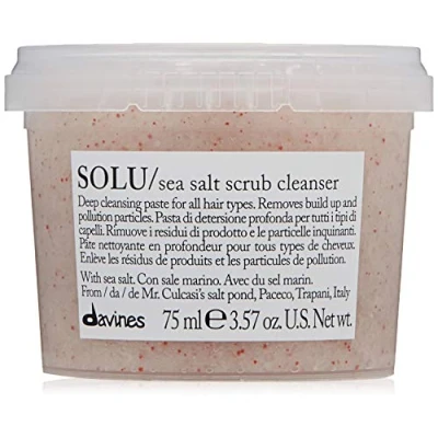 Afbeelding van Davines Essential Haircare SOLU Sea Salt Scrub Cleanser Travel Size 75ml