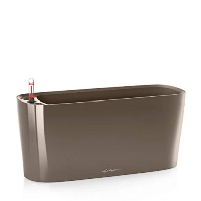 Afbeelding van Lechuza Delta 20 Premium Taupe hoogglans