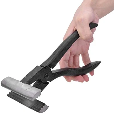 Afbeelding van Oil Painting Pliers, Cast Ironl Canvas Stretching Tool Pliers with Black Handle for Advertising Print Framing