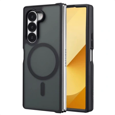 Afbeelding van imoshion Hoesje Geschikt voor Samsung Galaxy Z Fold 6 Color Guard Backcover MagSafe Zwart