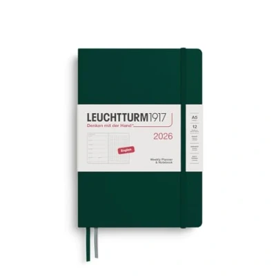 Afbeelding van Leuchtturm week/plan notitie dot agenda 2026 15x21cm