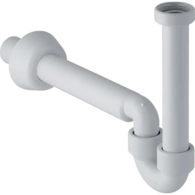 Afbeelding van Geberit Uniflex buissifon met muurbuis en rozet (wit)