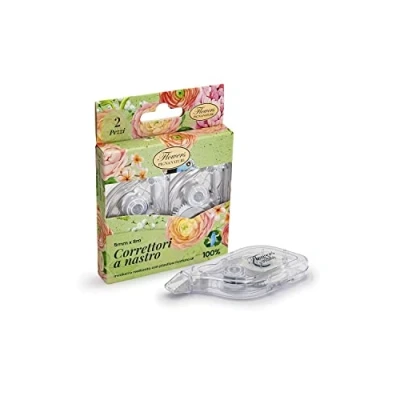Afbeelding van Pigna Nature Flowers Correctie tape, 2 stuks