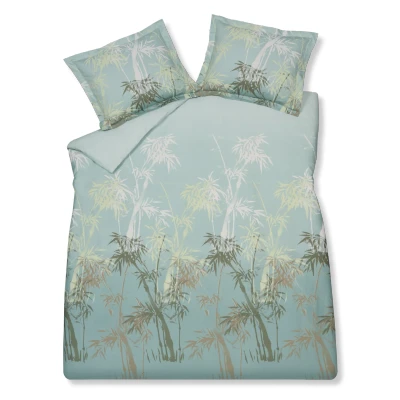 Afbeelding van Vandyck Palm Paradise Dekbedovertrekset Thyme 1 persoons (140x200/220 + Sloop)