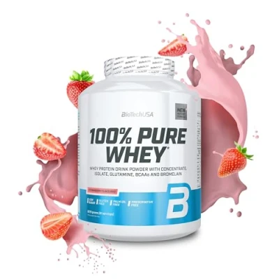 Afbeelding van Biotech USA 100% Whey (2,27kg) Aardbei