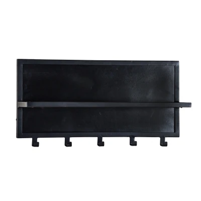 Afbeelding van Brix Caro kapstok 70 cm zwart Hout