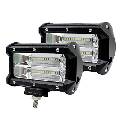 Afbeelding van WZTO LED werklamp, 10800LM 24 extra koplampen, DC 12 V, 72 W, 5 inch, auto spot, offroad, schijnwerper, spotlight, 6000 K, waterdicht, IP67 werklicht