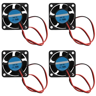 Afbeelding van Hilitand 4 Stuks 24 V 3D Printer Koelventilator Accessoires Warmteafvoer met Olieschacht 4020