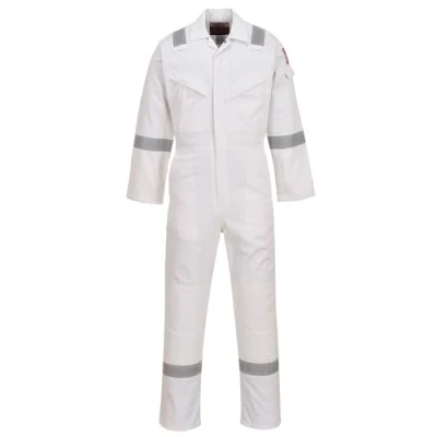 Afbeelding van Portwest FR50 Vlamvertragend Antistatische Overall, Wit, Normaal, Grootte L