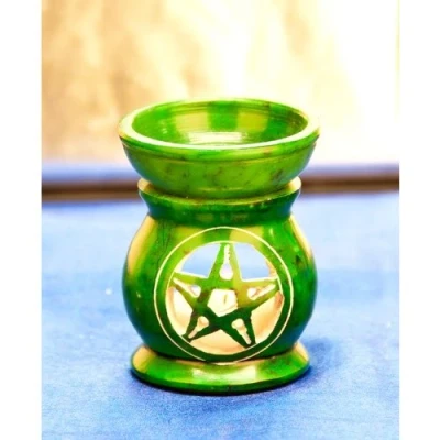 Afbeelding van Aromalamp pentagram groen