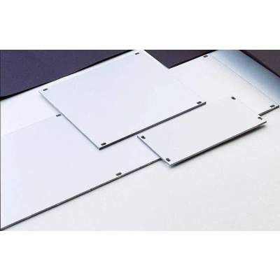 Afbeelding van Fischer Elektronik TFP 3HE 24TE ME Frontplaat (b x h) 121.6 mm 128.4 Aluminium Zilver (mat, geëloxeerd) 1 stuk(s)